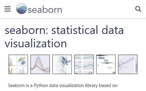 Seaborn status preview image