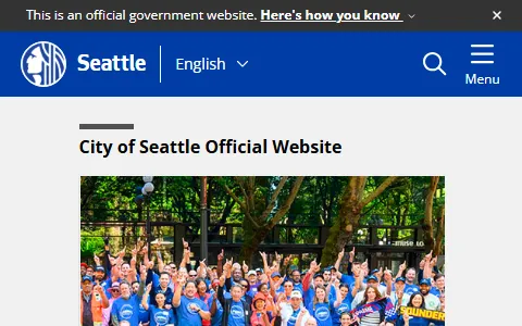 Seattle.gov status preview image