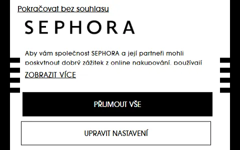 Sephora Czech Republic status preview image