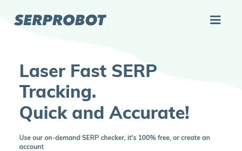 SerpRobot status preview image