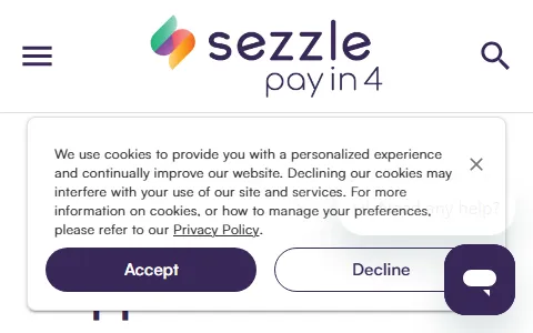 Sezzle status preview image