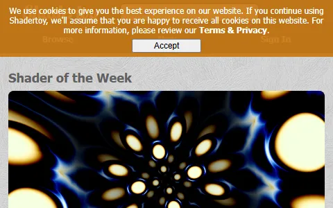 Shadertoy status preview image