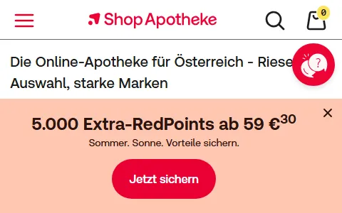 Shop-Apotheke Austria status preview image