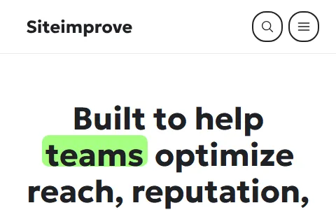 Siteimprove status preview image
