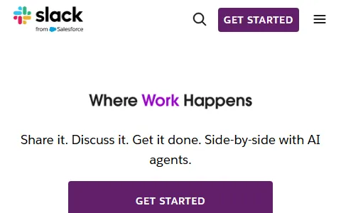Slack status preview image