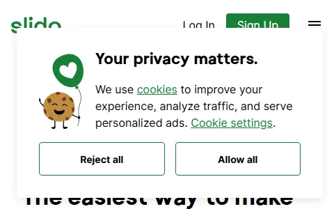 Slido status preview image