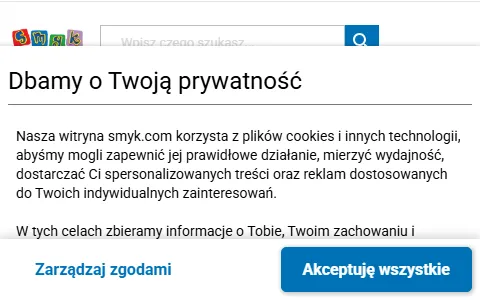 Smyk status preview image