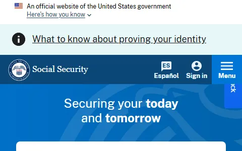 Socialsecurity status preview image