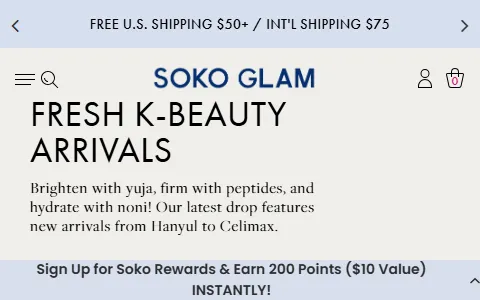Soko Glam status preview image