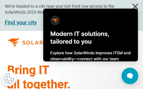Solarwinds.com status preview image