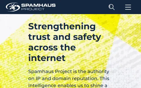 Spamhaus Project status preview image