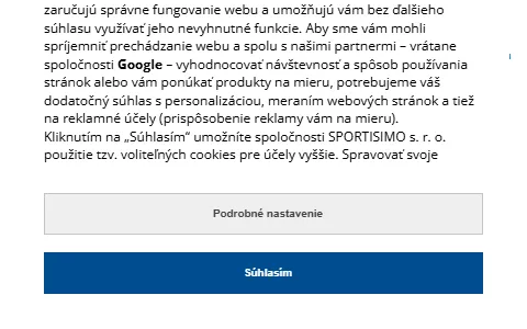 Sportisimo Slovensko status preview image