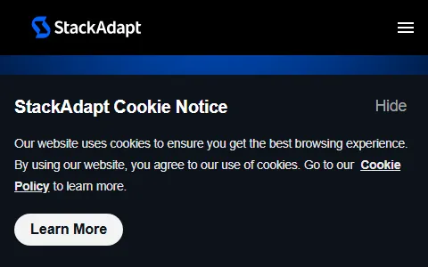 StackAdapt status preview image