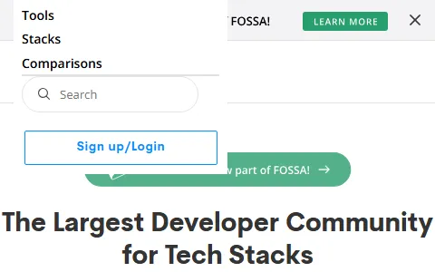 StackShare status preview image
