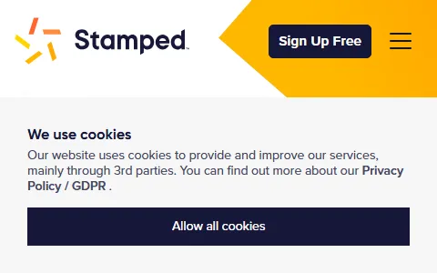 Stamped status preview image