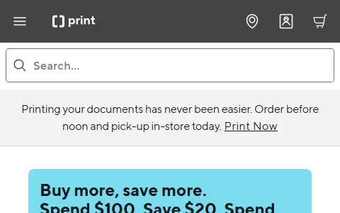 Staples Copy and Print status preview image