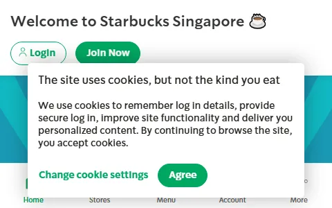 Starbucks Singapore status preview image