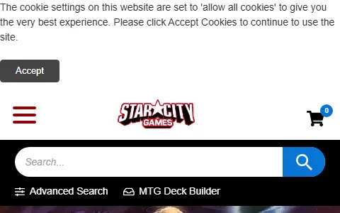Starcitygames status preview image