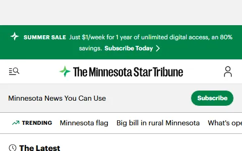 Star Tribune status preview image