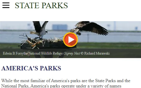 Stateparks.com status preview image