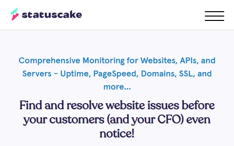 StatusCake status preview image