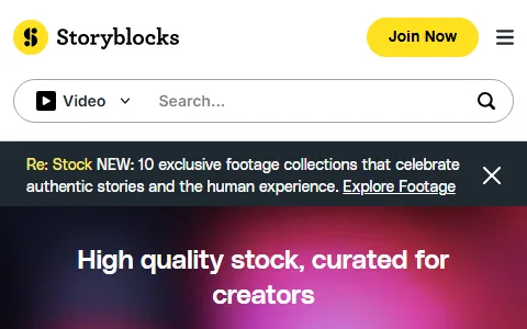 StoryBlocks status preview image