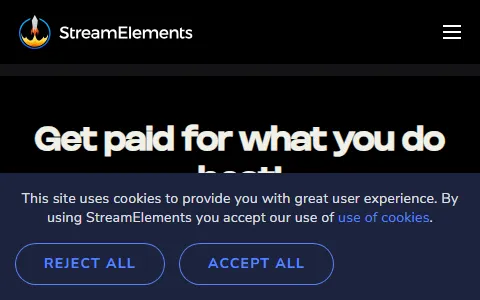 StreamElements status preview image