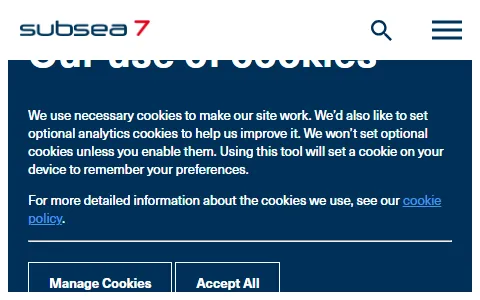 Subsea7.com status preview image