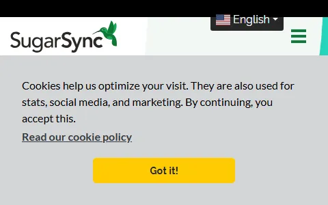Sugarsync status preview image