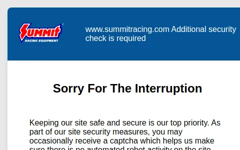 Summitracing.com status preview image