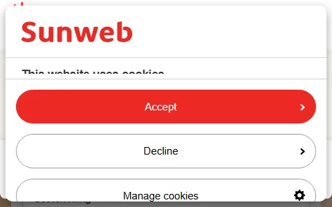 SunWeb Vacations status preview image