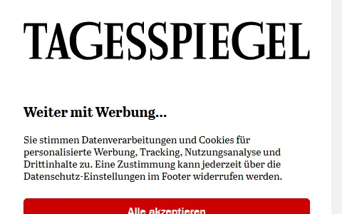 Tagesspiegel status preview image