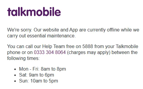 TalkMobile status preview image