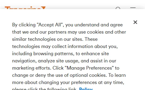 Tangerine status preview image