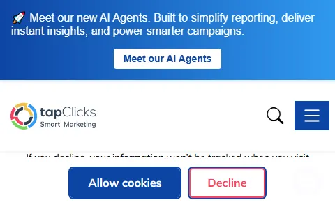 TapClicks status preview image