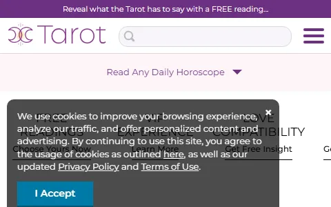 Tarot.com status preview image