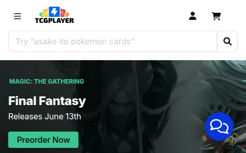 TCGplayer Content status preview image