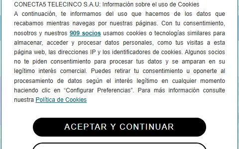 Telecinco status preview image