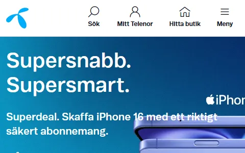 Telenor.se status preview image