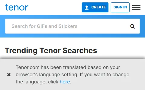 Tenor status preview image
