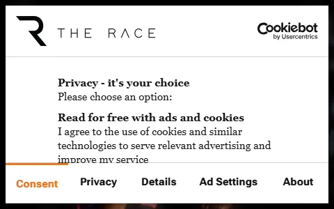 The Race status preview image