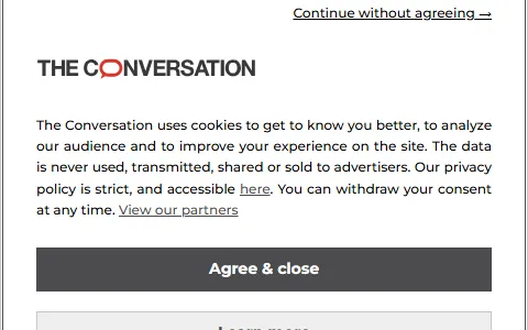 The Conversation status preview image