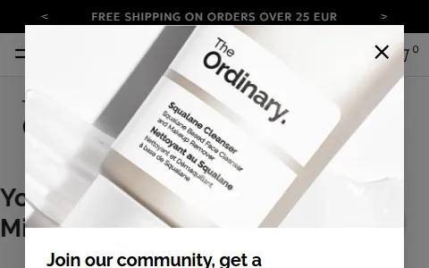 The Ordinary status preview image