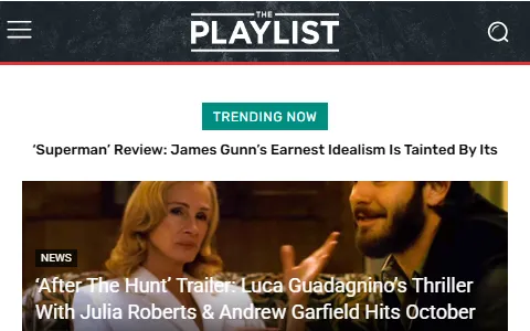 The Playlist status preview image