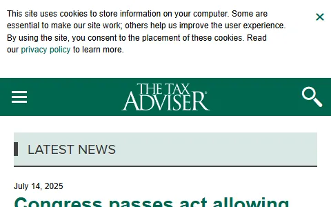 The Tax Adviser status preview image