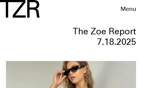 The Zoe Report status preview image