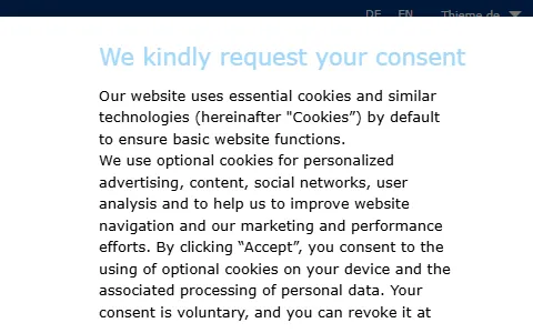 Thieme Connect status preview image
