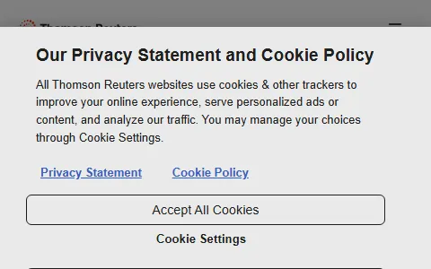 Thomson Reuters status preview image