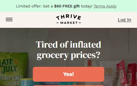 Thrive Market status preview image