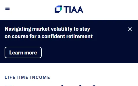 Tiaa status preview image